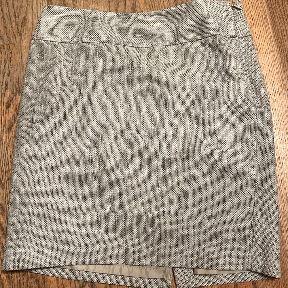 The Limited Metallic Pencil Skirt